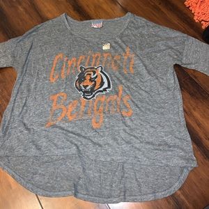 Cincinnati Bengals T-Shirt size S Dark Grey